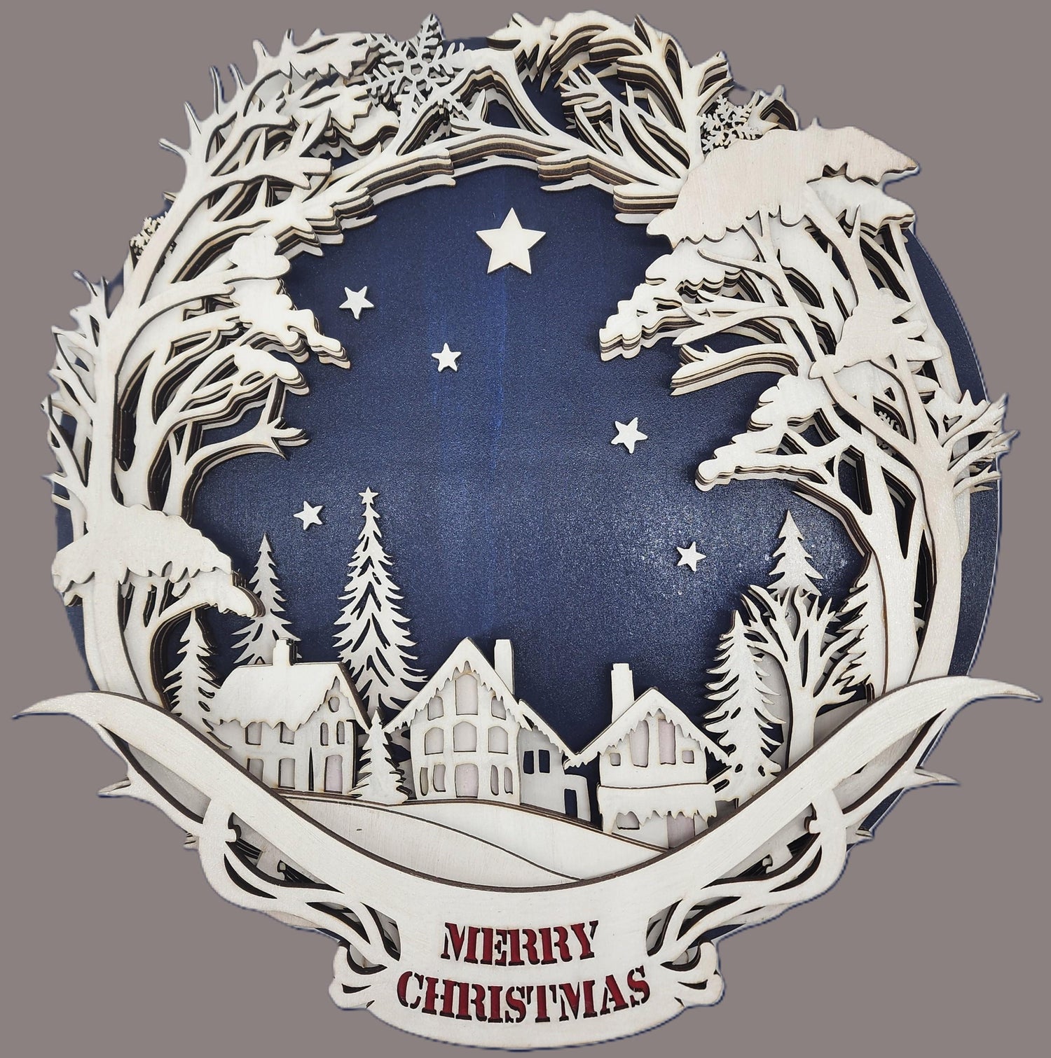 Holiday Laser Engraved Art Collection – Christmas Décor, Ornaments & Seasonal Gifts
