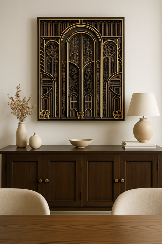 The "Garden Gates of The Cottage" 3D Mandala