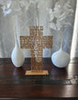 Love is Patient, Love is Kind Laser Cut Verse on Stand - Christian Wedding Decor, 1 Corinthians 13 Inspirational Art,